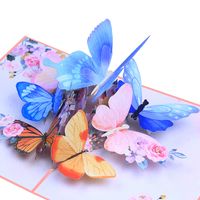 Sweet Butterfly Paper Party Festival Card main image 4