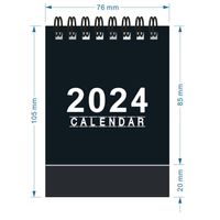 1 Piece Solid Color Learning Paper Casual Calendar main image 3