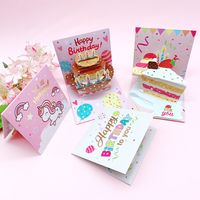 Birthday Sweet Cake Paper Party Street Card main image 5