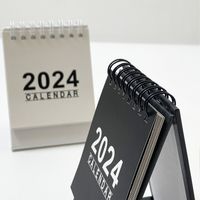 1 Piece Solid Color Learning Paper Casual Calendar main image 4