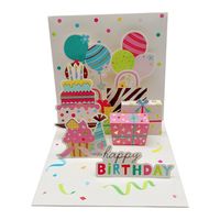 Birthday Sweet Cake Paper Party Street Card sku image 3