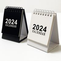 1 Piece Solid Color Learning Paper Casual Calendar main image 1