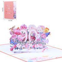 Birthday Sweet Flower Paper Party Street Card sku image 20