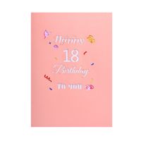 Birthday Sweet Flower Paper Party Street Card main image 3