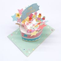 Sweet Cake Paper Party Festival Card sku image 1