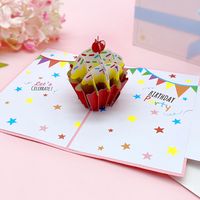 Birthday Sweet Flower Paper Party Festival Card sku image 7