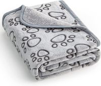 Cute Simple Style Flannel Fabric Footprint Pet Pad sku image 2