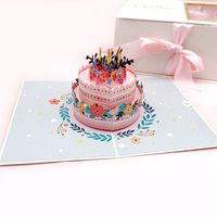 Birthday Sweet Flower Paper Party Festival Card main image 3