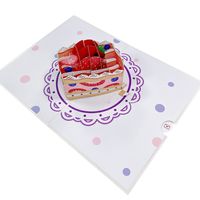 Birthday Sweet Flower Paper Party Festival Card sku image 5