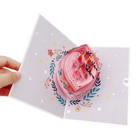 Birthday Sweet Flower Paper Party Festival Card main image 2