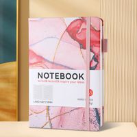 1 Piece Solid Color Learning Imitation Leather Wood-free Paper Novelty Notebook sku image 9