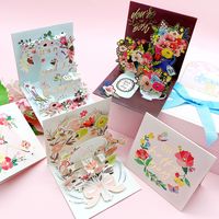 Cartoon Style Letter Bow Knot Paper Party Festival Card main image 5