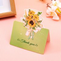 Valentine's Day Birthday Sweet Flower Paper Holiday Festival Card sku image 7