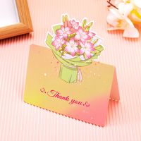 Valentine's Day Birthday Sweet Flower Paper Holiday Festival Card sku image 2