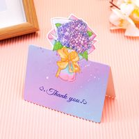 Valentine's Day Birthday Sweet Flower Paper Holiday Festival Card sku image 8