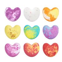 Heart Shape Bath Salts Cute Multicolor Personal Care main image 2