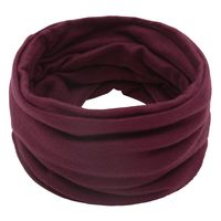 Women's Sweet Solid Color Cotton Nylon Scarf sku image 6
