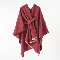 Women's Streetwear Solid Color Polyester Shawl sku image 2