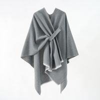 Women's Streetwear Solid Color Polyester Shawl sku image 7