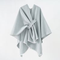 Women's Streetwear Solid Color Polyester Shawl main image 4
