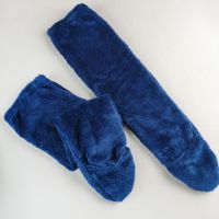Unisex Japanese Style Solid Color Nylon Polyester Over The Knee Socks A Pair sku image 2
