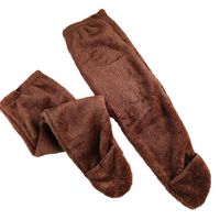 Unisex Japanese Style Solid Color Nylon Polyester Over The Knee Socks A Pair main image 4