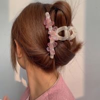 Women's Elegant Butterfly Plastic Resin Hair Claws main image 3