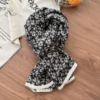 Women's Cute Sweet Color Block Polyester Scarf sku image 1