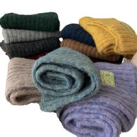 Women's Elegant Solid Color Knit Scarf main image 4