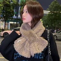 Women's Sweet Simple Style Solid Color Polyester Scarf main image 2