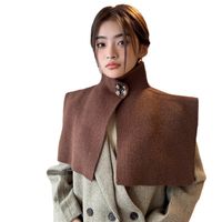 Women's Sweet Solid Color Wool Shawl main image 2
