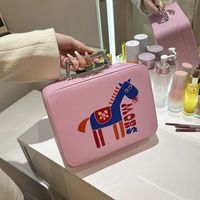 Streetwear Cartoon Pu Leather Square Makeup Bags main image 1