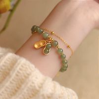 Chinoiserie Simple Style Flower Alloy Rope Wholesale Bracelets main image 2