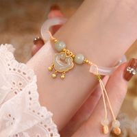 Chinoiserie Simple Style Flower Alloy Rope Wholesale Bracelets main image 4