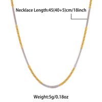 Simple Style Flower Stainless Steel Plating Inlay Zircon 18k Gold Plated Pendant Necklace sku image 1