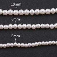 Fashion Geometric Imitation Pearl Beaded Unisex Necklace sku image 14