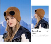 Women's Basic Simple Style Solid Color Eaveless Wool Cap main image 3