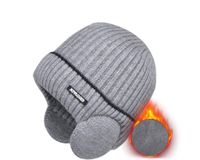 Unisex Basic Simple Style Solid Color Ear Warap Wool Cap sku image 5