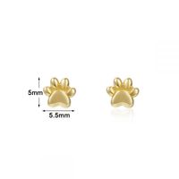 1 Pair Elegant Simple Style Animal Heart Shape Plating Inlay Copper Pearl 18k Gold Plated Drop Earrings Ear Cuffs Ear Studs sku image 1