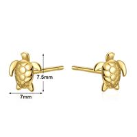 1 Pair Elegant Simple Style Animal Heart Shape Plating Inlay Copper Pearl 18k Gold Plated Drop Earrings Ear Cuffs Ear Studs sku image 3
