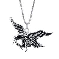Retro Punk Style Sheep Head Pendant Exaggerated Men And Women Necklace Jewelry sku image 16