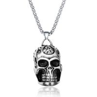 Retro Punk Style Sheep Head Pendant Exaggerated Men And Women Necklace Jewelry sku image 41