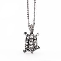 Retro Punk Style Sheep Head Pendant Exaggerated Men And Women Necklace Jewelry sku image 45