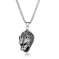 Retro Punk Style Sheep Head Pendant Exaggerated Men And Women Necklace Jewelry sku image 49