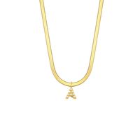 Elegant Retro Brief Titan Stahl Überzug Inlay Künstliche Perlen Halskette Mit Anhänger sku image 22