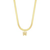 Elegant Retro Brief Titan Stahl Überzug Inlay Künstliche Perlen Halskette Mit Anhänger sku image 18