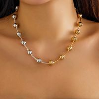 Simple Style Classic Style Solid Color Alloy Women's Necklace sku image 1