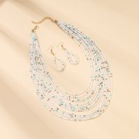 Ethnic Style Streetwear Colorful Alloy Women's Earrings Necklace main image 4