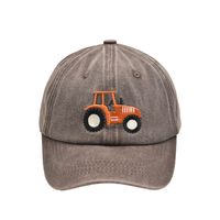 Children Unisex Casual Car Embroidery Curved Eaves Baseball Cap sku image 4