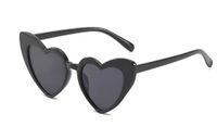 Fashion Heart Shape Ac Special-shaped Mirror Full Frame Kids Sunglasses sku image 1